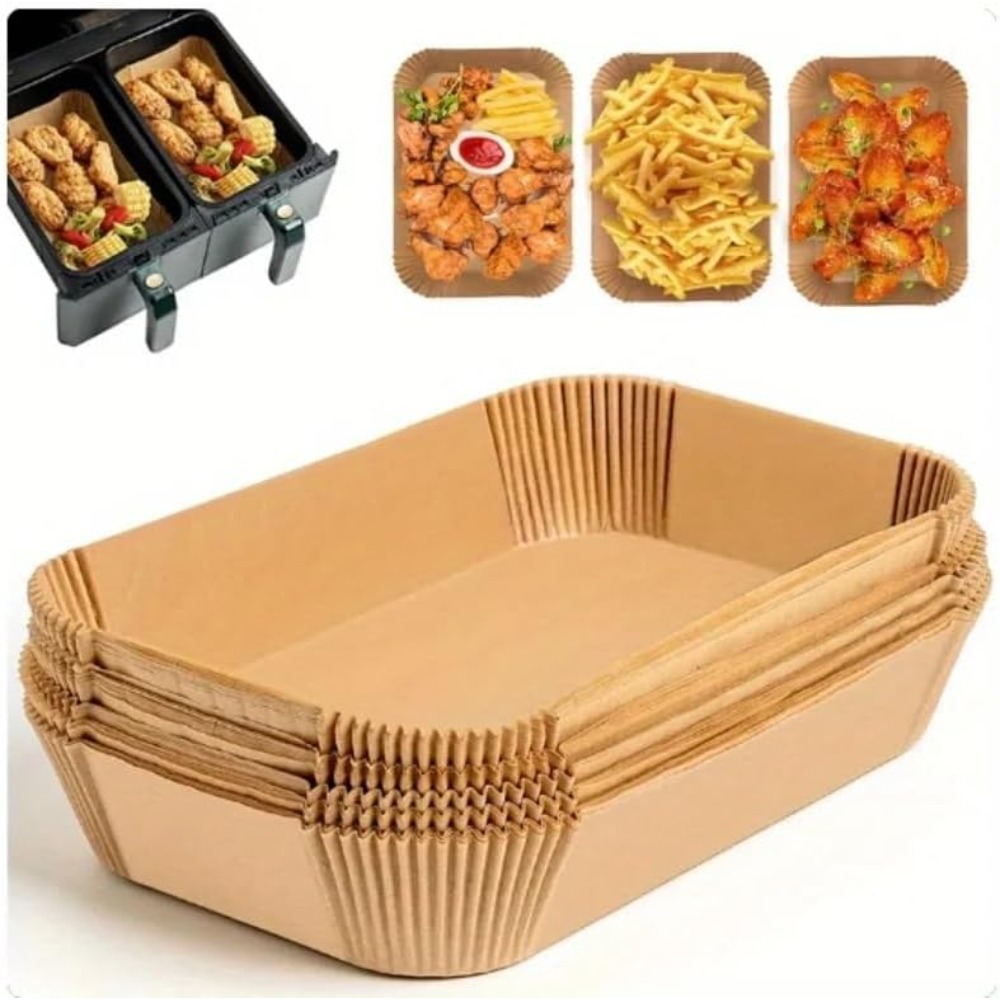 Kitchen Baking Store - 50/100 unidades de Papel Descartável Retangular