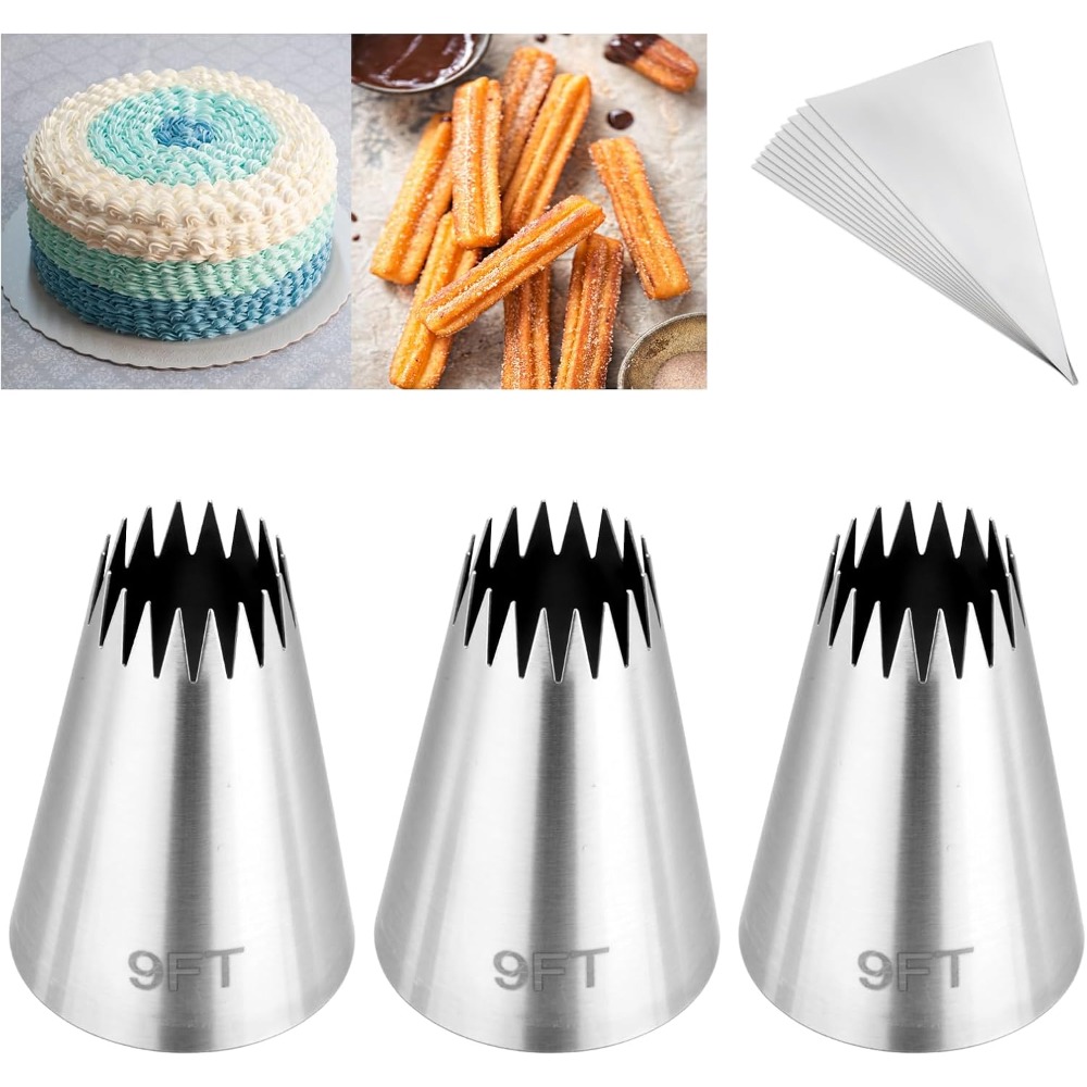 Piping Bag Disposable - Conjunto de sacos de tubulação e