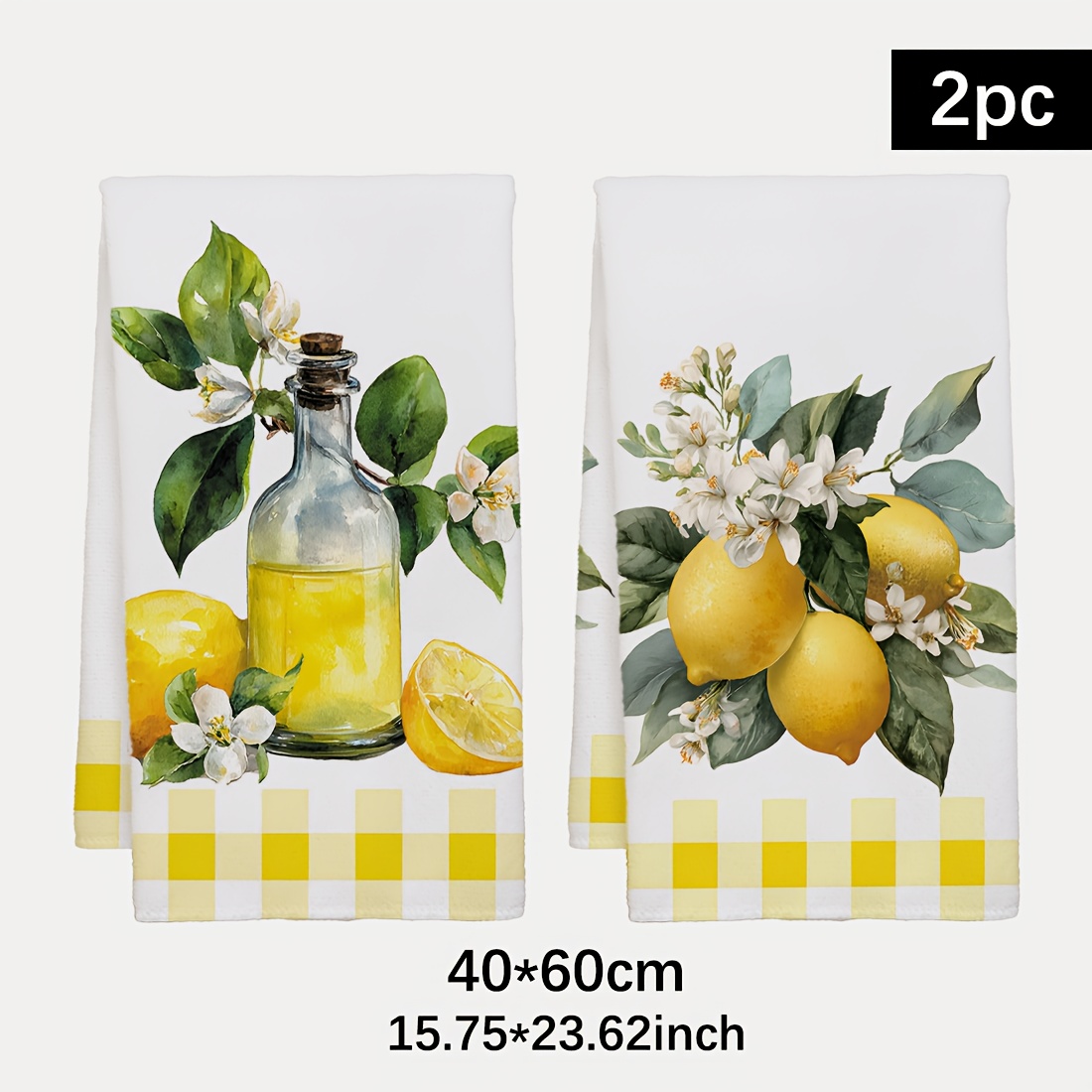 Kitchen Baking Necessities - 2 peças, pano de cozinha com