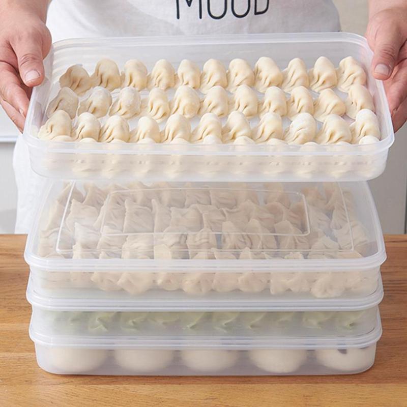 Kitchen Baking Tins - Caixa Organizadora Transparente para Cozinha, Bandeja