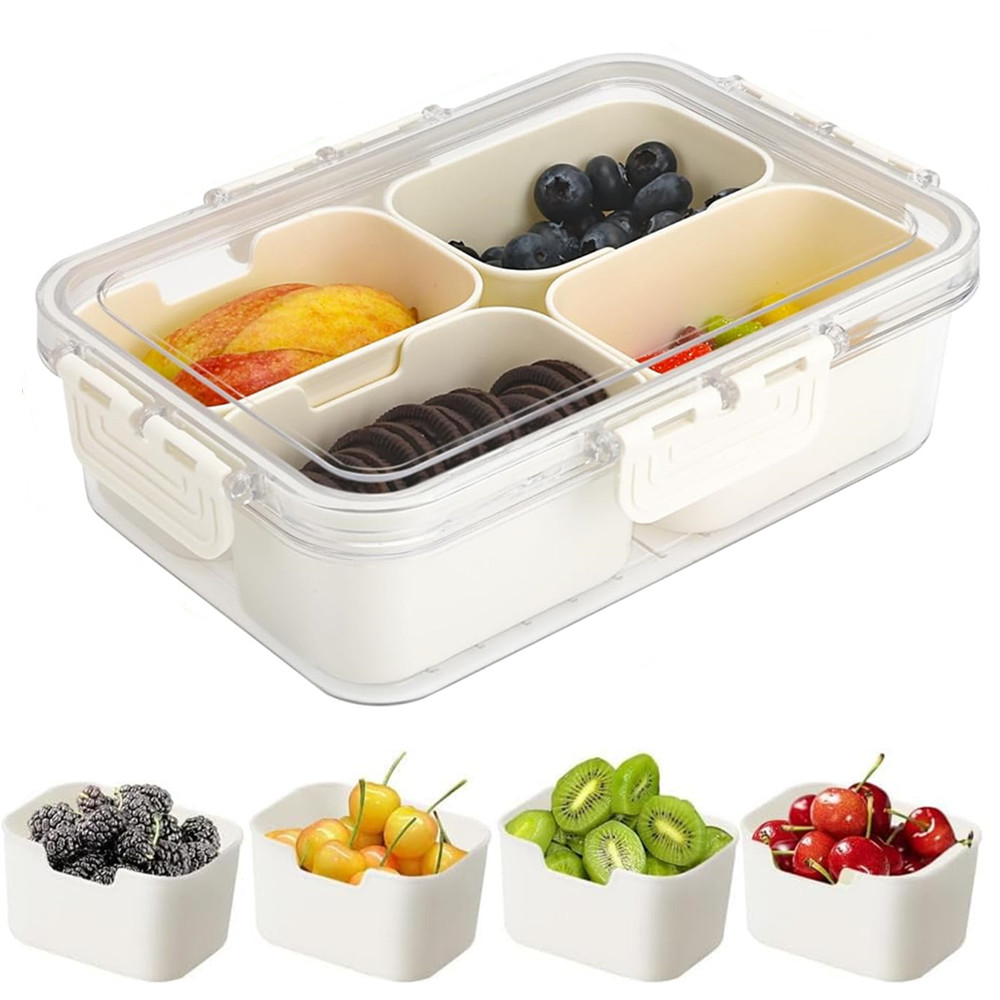 Kitchen Baking Tins - Caixa de Armazenamento de Alimentos Portátil,