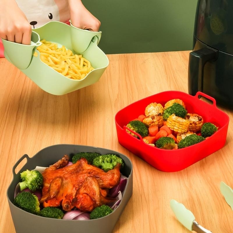 Kitchen Baking Pans For Sale - Cestas de silicone quadradas antiaderentes de