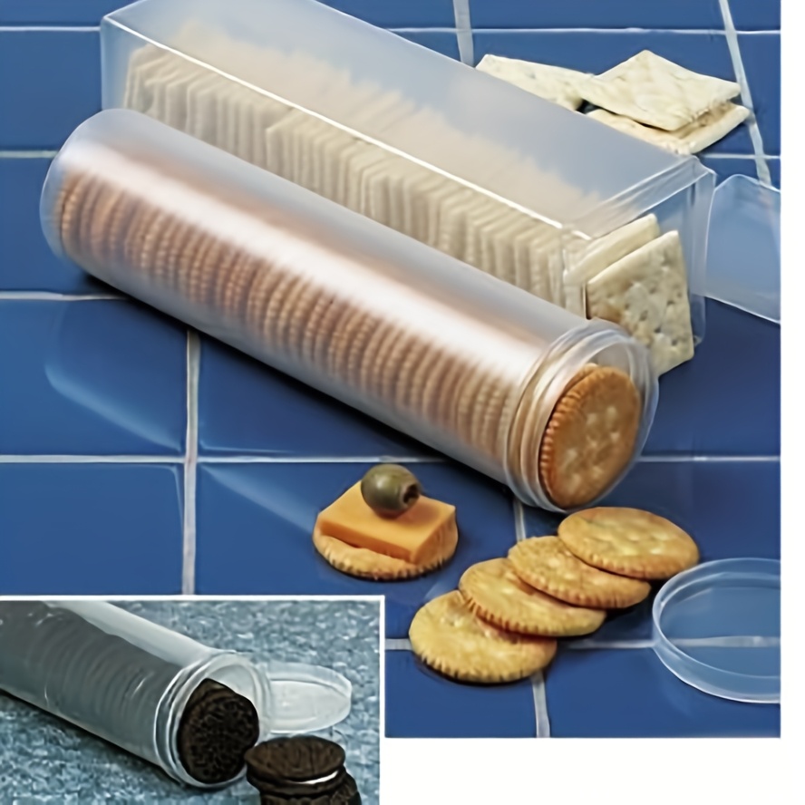 Kitchen Baking Tins - Recipiente Retangular Transparente Selado para Armazenamento