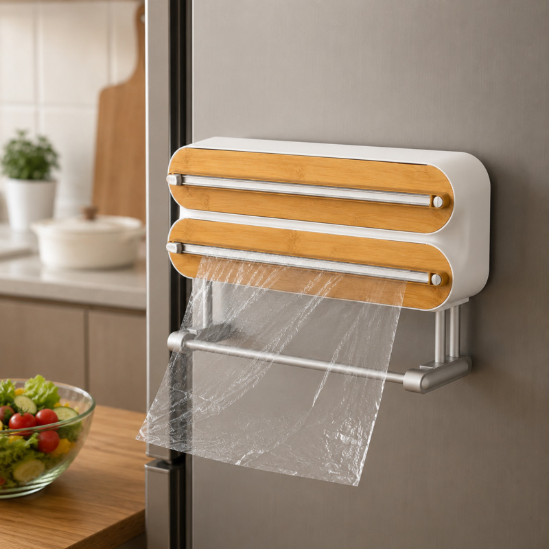 Kitchen Baking Tins - Dispensador de Filme Plástico Magnético com