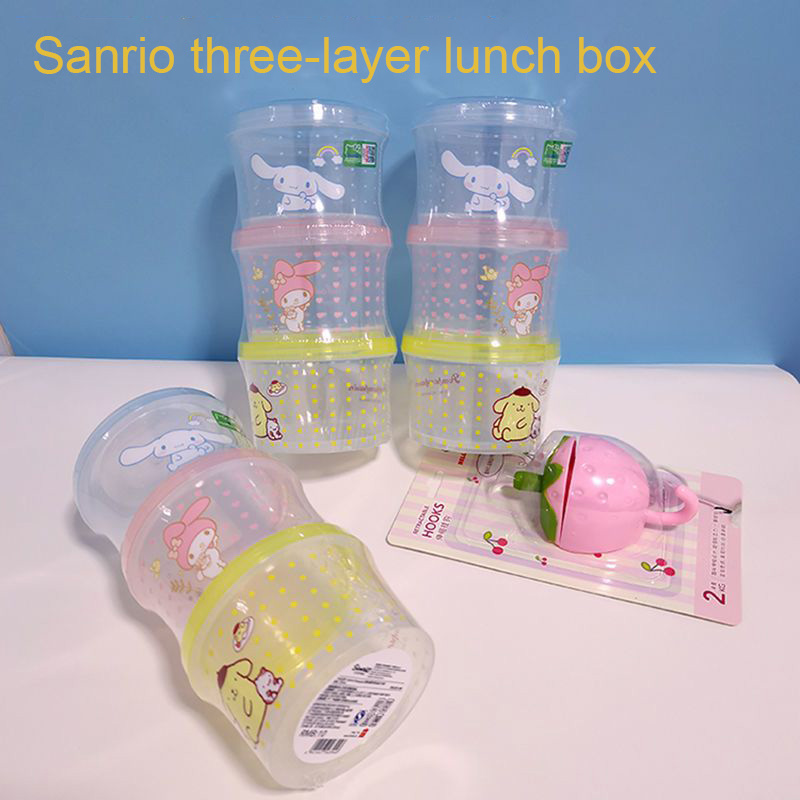 Kitchen Baking Tins - Conjunto de Caixa Bento Kitty com