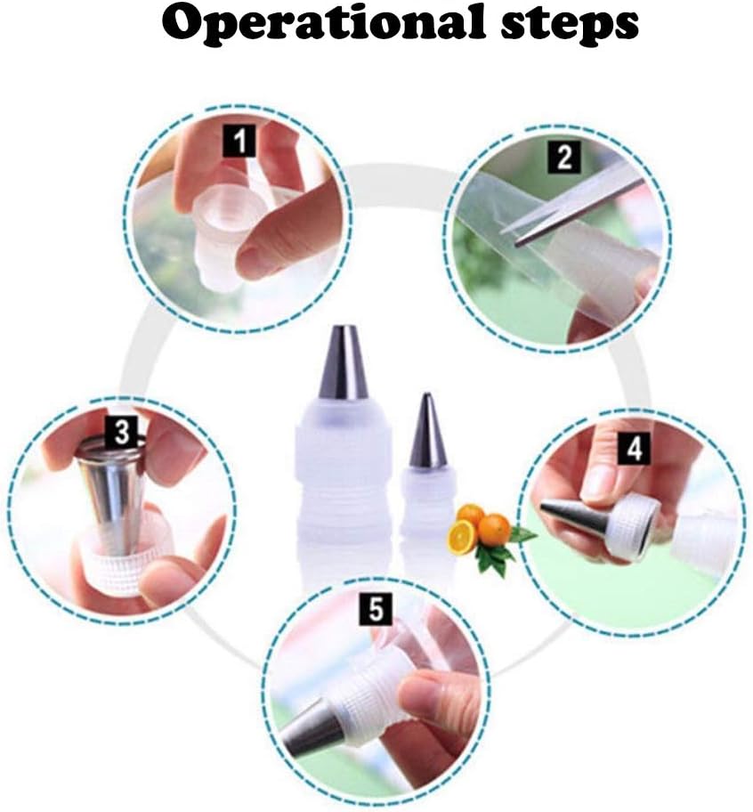 5-20 pces adaptador de acoplad - Piping Bag Disposable avaliação e preço