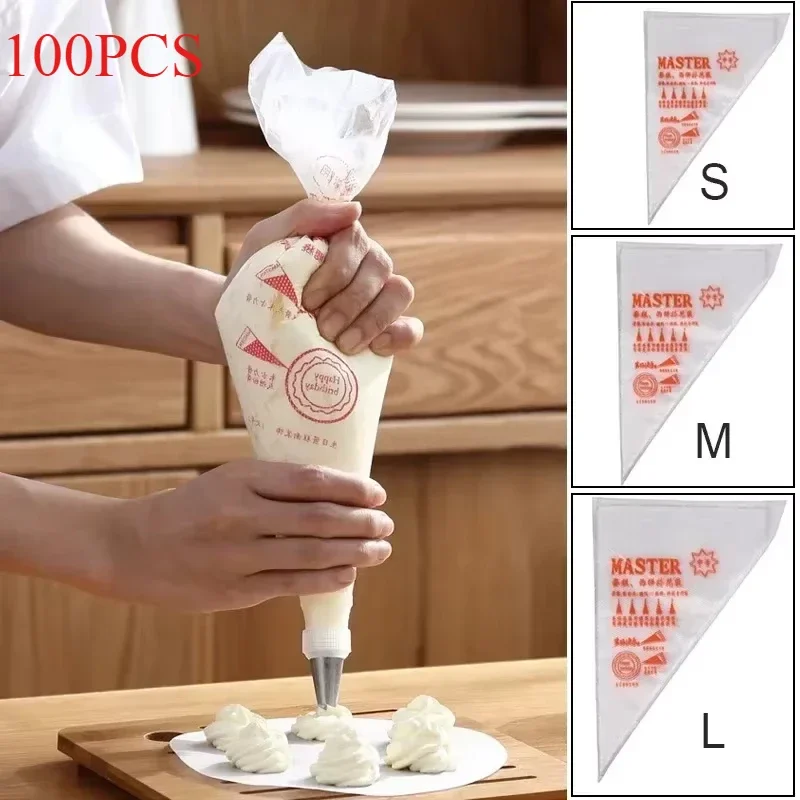 100 pçs sacos de pastelaria de - Piping Bag Disposable avaliação e preço