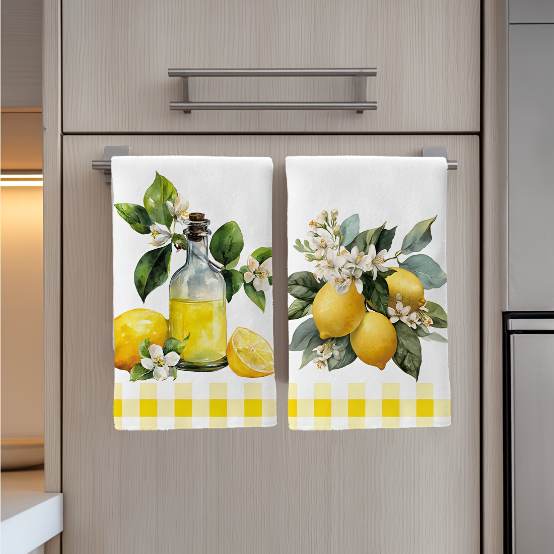 2 peças, pano de cozinha com p - Kitchen Baking Necessities avaliação e preço