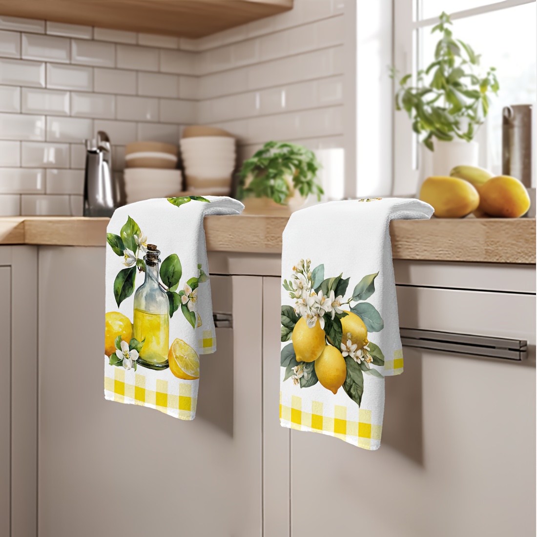 2 peças, pano de cozinha com p - Kitchen Baking Necessities avaliação e preço