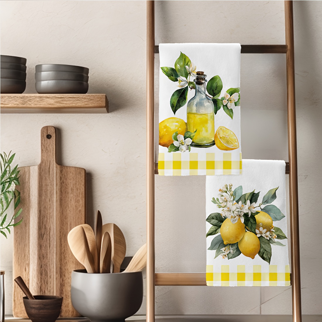 2 peças, pano de cozinha com p - Kitchen Baking Necessities avaliação e preço