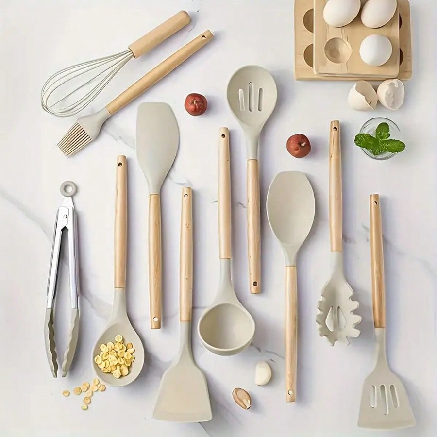 Conjunto de 12 Utensílios de C - Kitchen Baking Essentials avaliação e preço