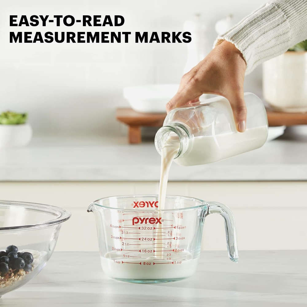 Copo Medidor de Vidro para Coz - Kitchen Baking Essentials avaliação e preço