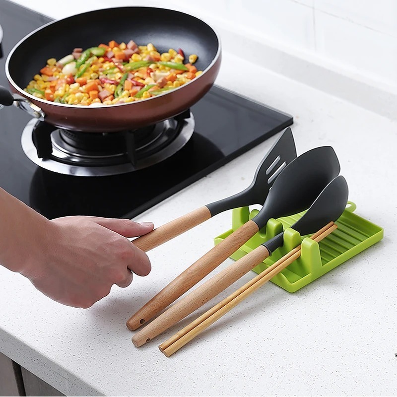 Colher de plástico espátula ti - Kitchen Baking Tray Organiser avaliação e preço