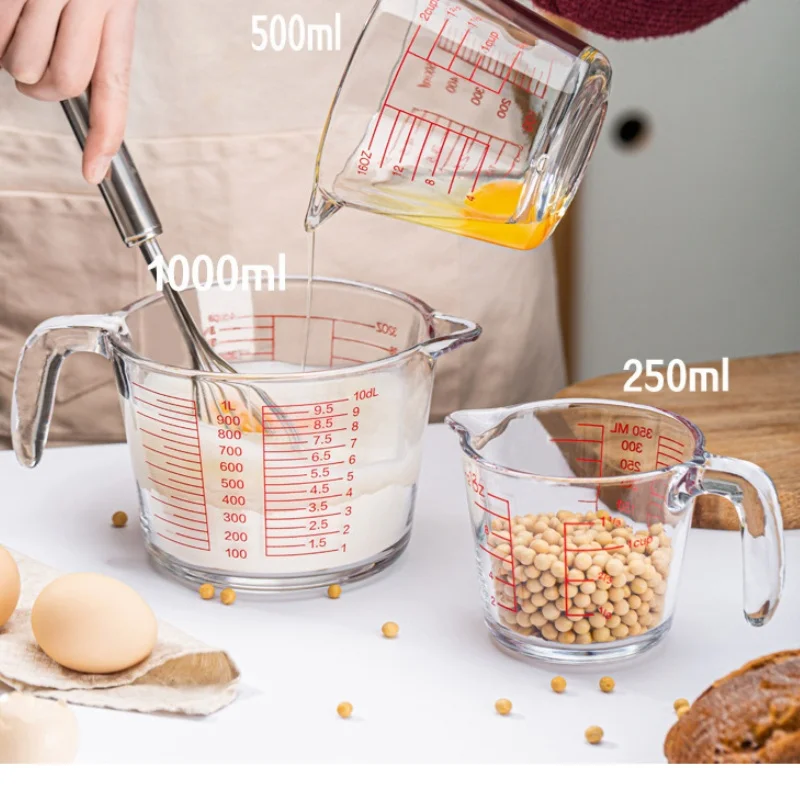 Copo de medição de vidro de 2/ - Kitchen Baking Essentials avaliação e preço