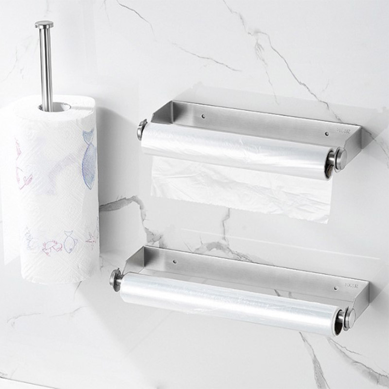 Suporte de Papel Toalha de Aço - Kitchen Baking Paper Holder avaliação e preço