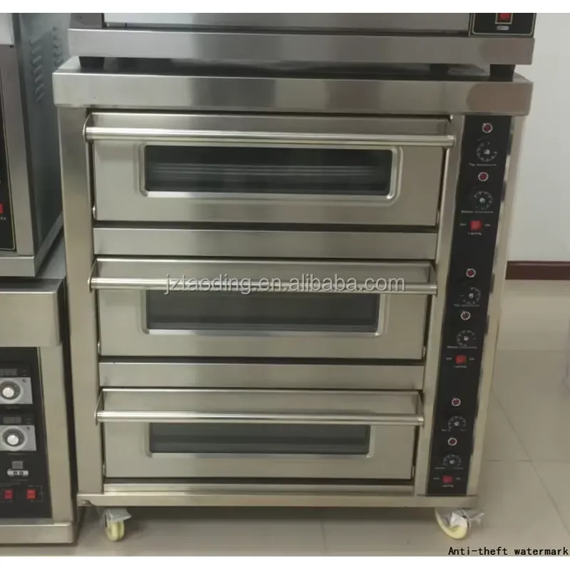 Forno Elétrico Comercial de 3  - Kitchen Baking Equipment avaliação e preço
