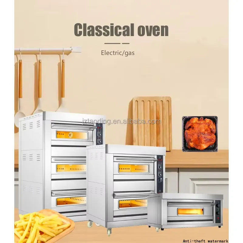 Forno Elétrico Comercial de 3  - Kitchen Baking Equipment avaliação e preço
