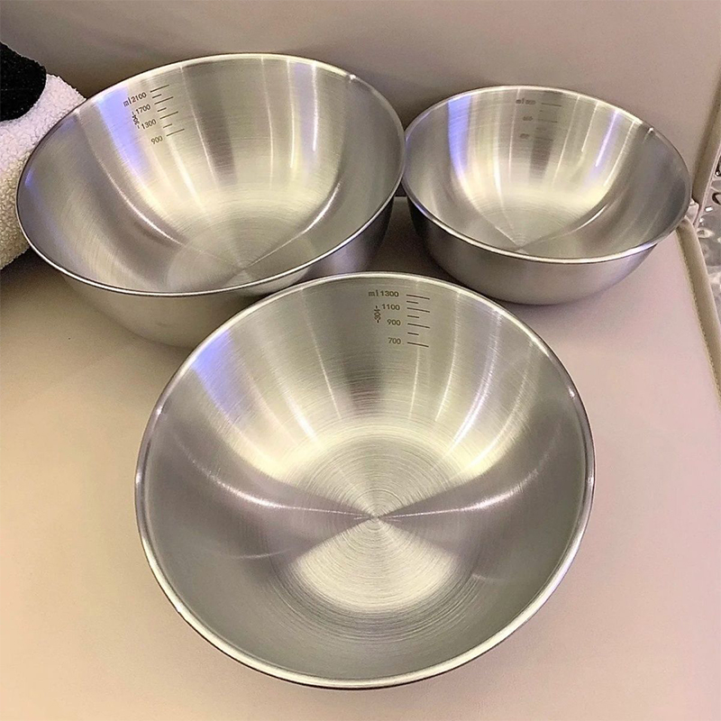 Conjunto de tigelas de aço ino - Kitchen Baking Essentials avaliação e preço