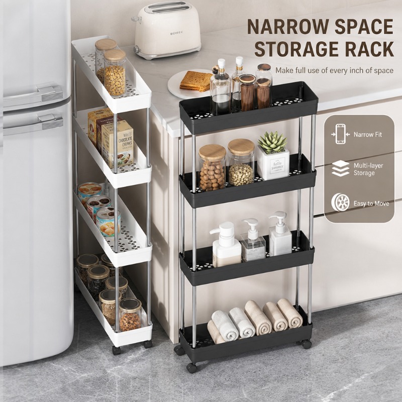 Carrinho de Armazenamento com  - Kitchen Baking Tins avaliação e preço
