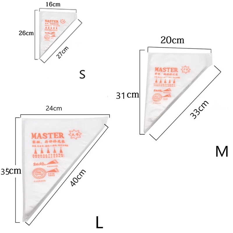 20 ~ 100 pçs saco de pastelari - Piping Bag Disposable avaliação e preço