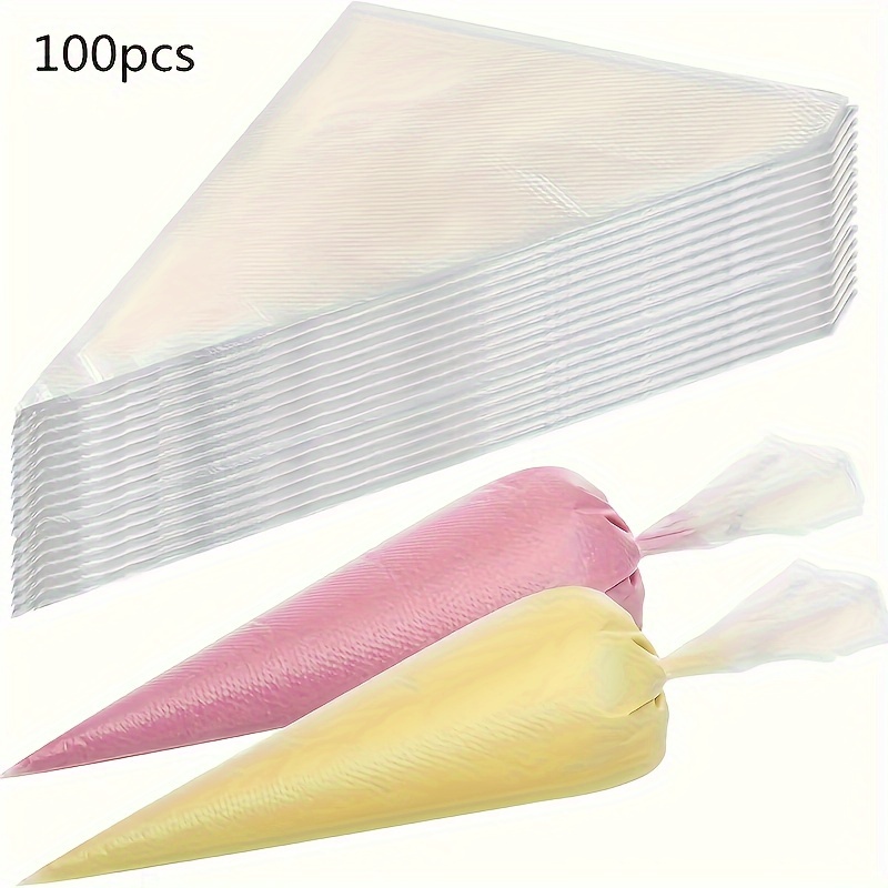 100 Sacos de Confeitar Descart - Piping Bag Disposable avaliação e preço