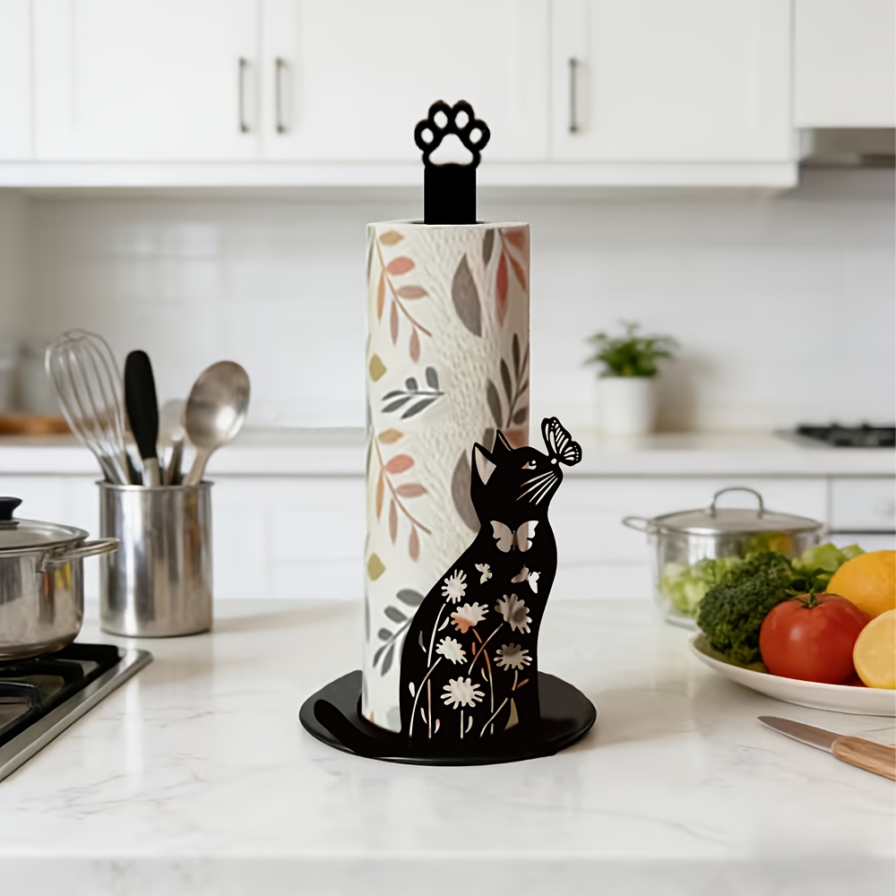 1 Peça Suporte de Papel Toalha - Kitchen Baking Paper Holder avaliação e preço