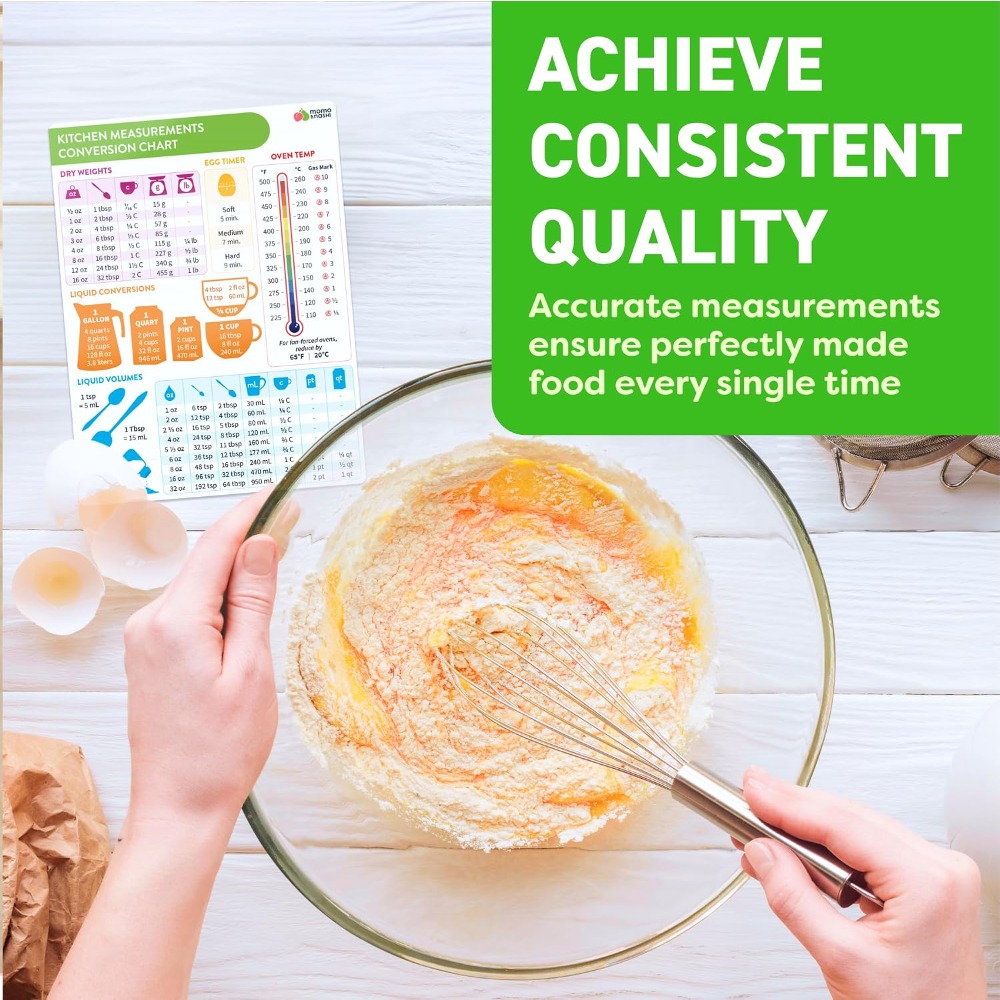 Gráfico de Conversão de Medida - Kitchen Baking Essentials avaliação e preço