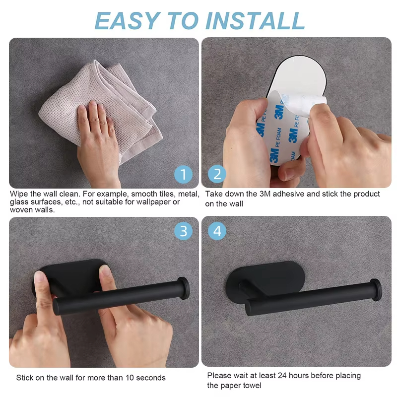 Suporte Adesivo para Papel Hig - Kitchen Baking Paper Holder avaliação e preço